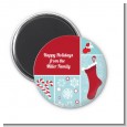 Christmas Spectacular - Personalized Christmas Magnet Favors thumbnail