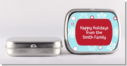 Christmas Spectacular - Personalized Christmas Mint Tins