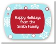 Christmas Spectacular - Personalized Christmas Rounded Corner Stickers thumbnail