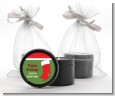Christmas Stocking - Christmas Black Candle Tin Favors thumbnail