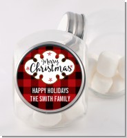 Christmas Time - Personalized Christmas Candy Jar