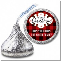 Christmas Time - Hershey Kiss Christmas Sticker Labels