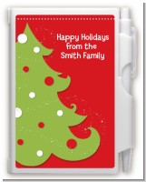 Christmas Tree - Christmas Personalized Notebook Favor