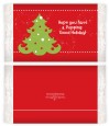 Christmas Tree - Personalized Popcorn Wrapper Christmas Favors thumbnail