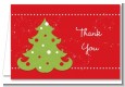 Christmas Tree - Christmas Thank You Cards thumbnail