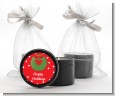 Christmas Wreath - Christmas Black Candle Tin Favors thumbnail
