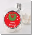 Christmas Wreath - Personalized Christmas Candy Jar thumbnail