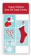 Christmas Spectacular - Custom Rectangle Christmas Sticker/Labels thumbnail