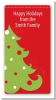 Christmas Tree - Custom Rectangle Christmas Sticker/Labels