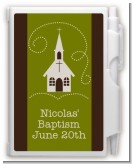 Church - Baptism / Christening Personalized Notebook Favor