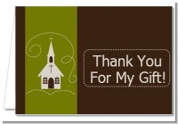 Church - Baptism / Christening Thank You Cards
