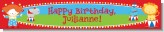 Circus - Personalized Birthday Party Banners
