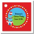 Circus Seal - Personalized Birthday Party Card Stock Favor Tags thumbnail