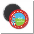 Circus Seal - Personalized Birthday Party Magnet Favors thumbnail