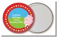 Circus Cotton Candy - Personalized Birthday Party Pocket Mirror Favors thumbnail