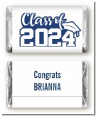 Class of 2023 Grad - Personalized Graduation Party Mini Candy Bar Wrappers
