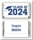 Class of 2023 - Personalized Graduation Party Mini Candy Bar Wrappers