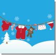 Clothesline Christmas Baby Shower Theme thumbnail