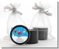 Clothesline Christmas - Baby Shower Black Candle Tin Favors thumbnail