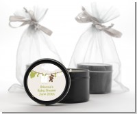 Clothesline It's A Baby - Baby Shower Black Candle Tin Favors