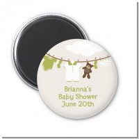 Clothesline It's A Baby - Personalized Baby Shower Magnet Favors