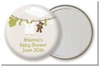 Clothesline It's A Baby - Personalized Baby Shower Pocket Mirror Favors