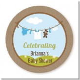 Clothesline It's A Boy - Personalized Baby Shower Table Confetti