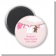 Clothesline It's A Girl - Personalized Baby Shower Magnet Favors thumbnail