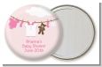 Clothesline It's A Girl - Personalized Baby Shower Pocket Mirror Favors thumbnail