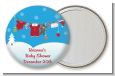 Clothesline Christmas - Personalized Baby Shower Pocket Mirror Favors thumbnail