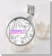 Color You Own - Beach Scene - Personalized Birthday Party Candy Jar thumbnail