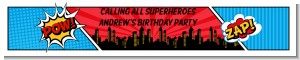 Calling All Superheroes - Personalized Birthday Party Banners
