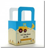 Construction Truck - Personalized Baby Shower Favor Boxes