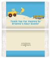 Construction Truck - Personalized Popcorn Wrapper Baby Shower Favors thumbnail