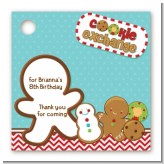 Cookie Exchange - Personalized Christmas Card Stock Favor Tags