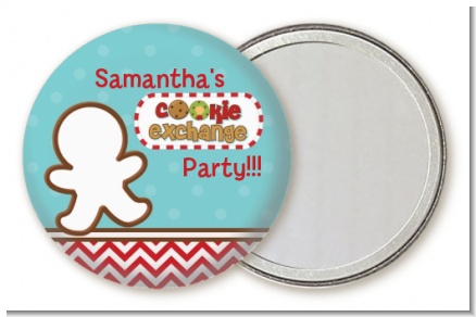 Cookie Exchange - Personalized Christmas Pocket Mirror Favors