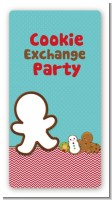 Cookie Exchange - Custom Rectangle Christmas Sticker/Labels