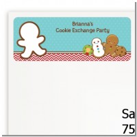 Cookie Exchange - Baby Shower Return Address Labels