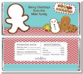 Cookie Exchange - Personalized Christmas Candy Bar Wrappers