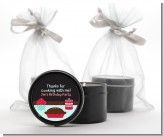 Cooking Class - Birthday Party Black Candle Tin Favors