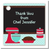 Cooking Class - Personalized Birthday Party Card Stock Favor Tags