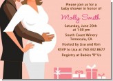 Couple Expecting Girl - Baby Shower Invitations