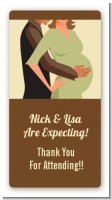 Couple Expecting - Custom Rectangle Baby Shower Sticker/Labels