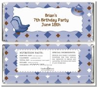 Cowboy Western - Personalized Birthday Party Candy Bar Wrappers