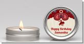 Cowgirl Rider - Birthday Party Candle Favors