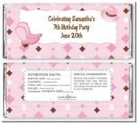Cowgirl Western - Personalized Birthday Party Candy Bar Wrappers