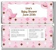 Cowgirl Western - Personalized Baby Shower Candy Bar Wrappers thumbnail
