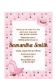 Cowgirl Western - Baby Shower Petite Invitations thumbnail