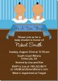 Twin Baby Boys Hispanic - Baby Shower Invitations thumbnail