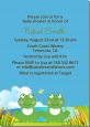Twin Frogs - Baby Shower Invitations thumbnail